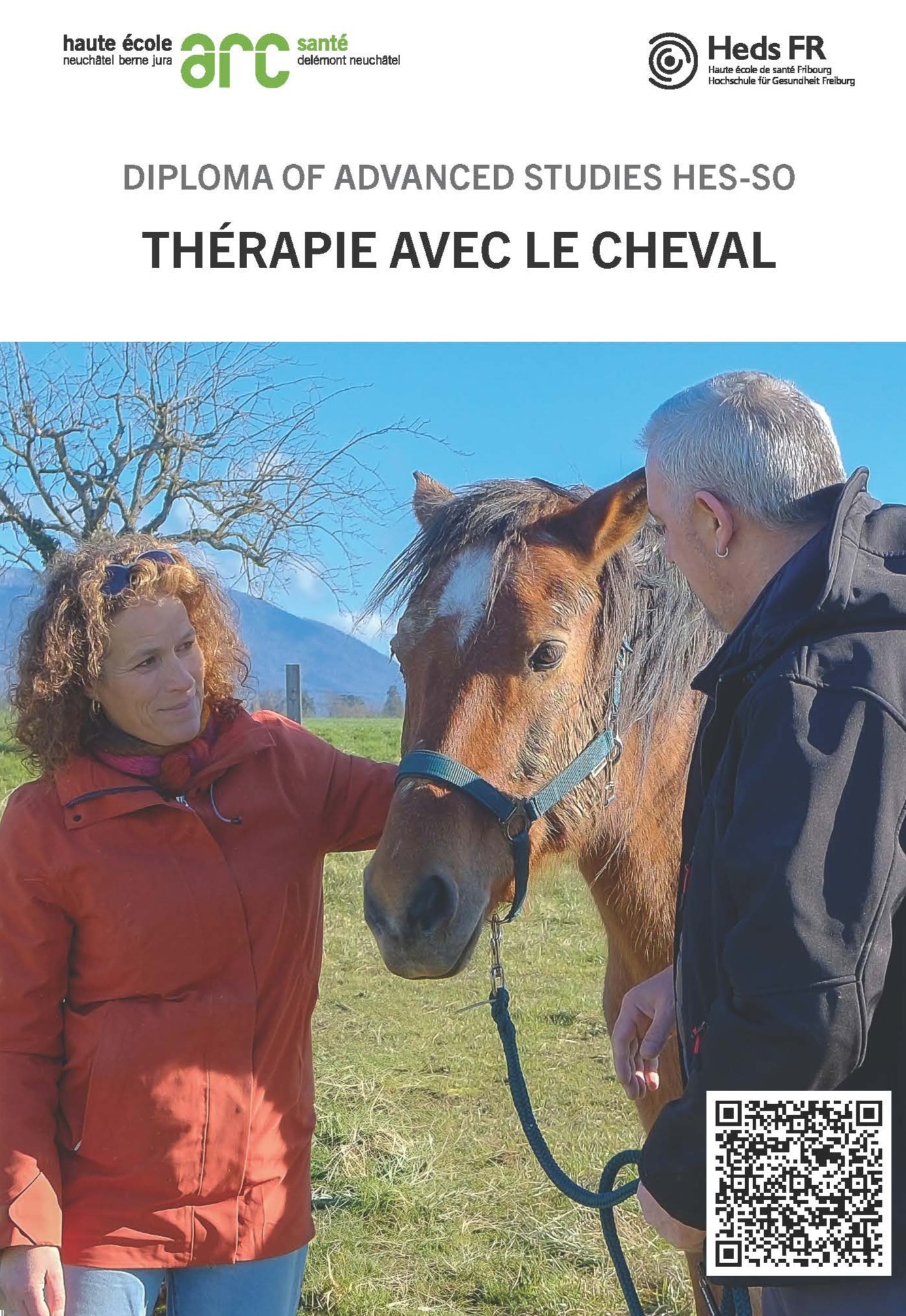 DAS en Thérapie avec le cheval - Flyer