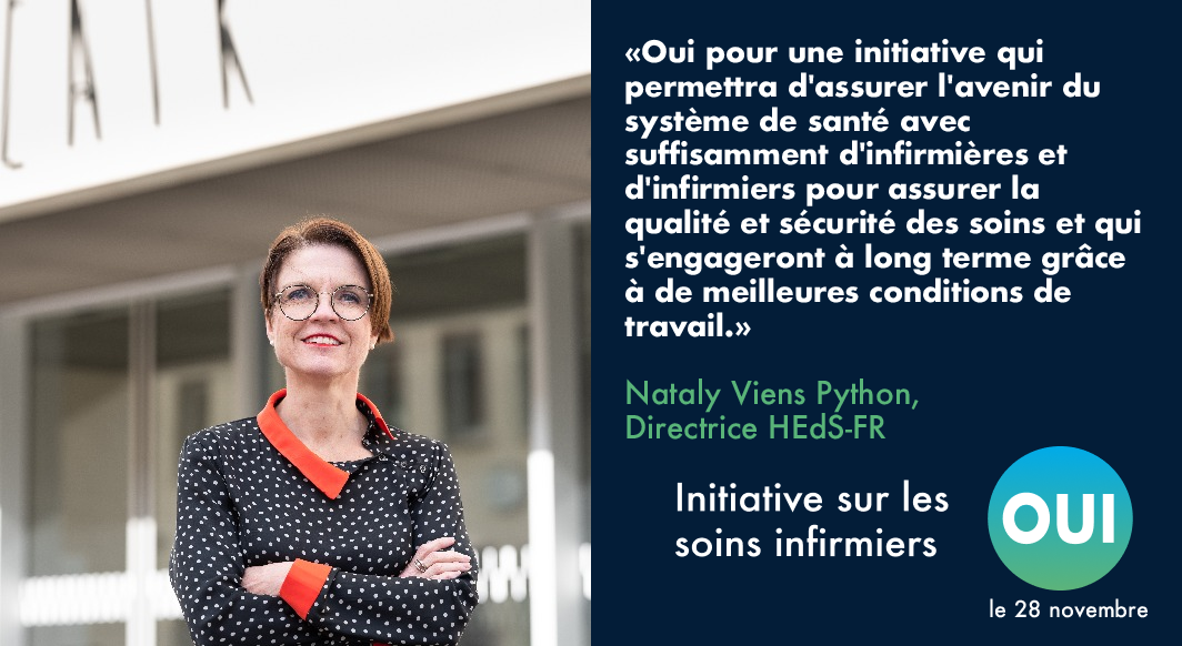 21102021 - La HEdS-FR soutient l'initiative sur les soins infirmiers