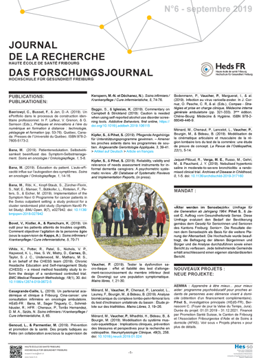 6 Journaldelarecherche Heds 3Col Sept 2019 Web Cover